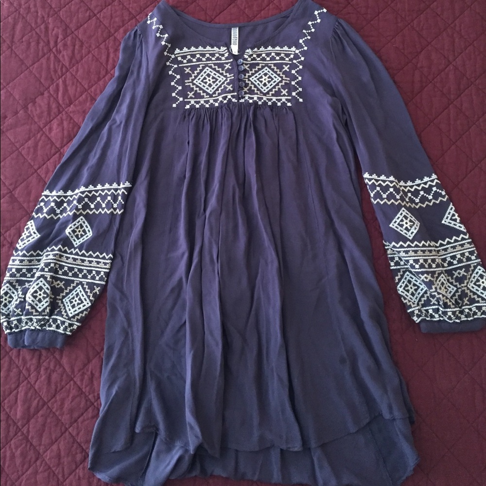 longsleeve boho dress